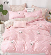 Lenjerie De Pat Dublu, Bumbac Finet, 6 Piese, Cod GR-219