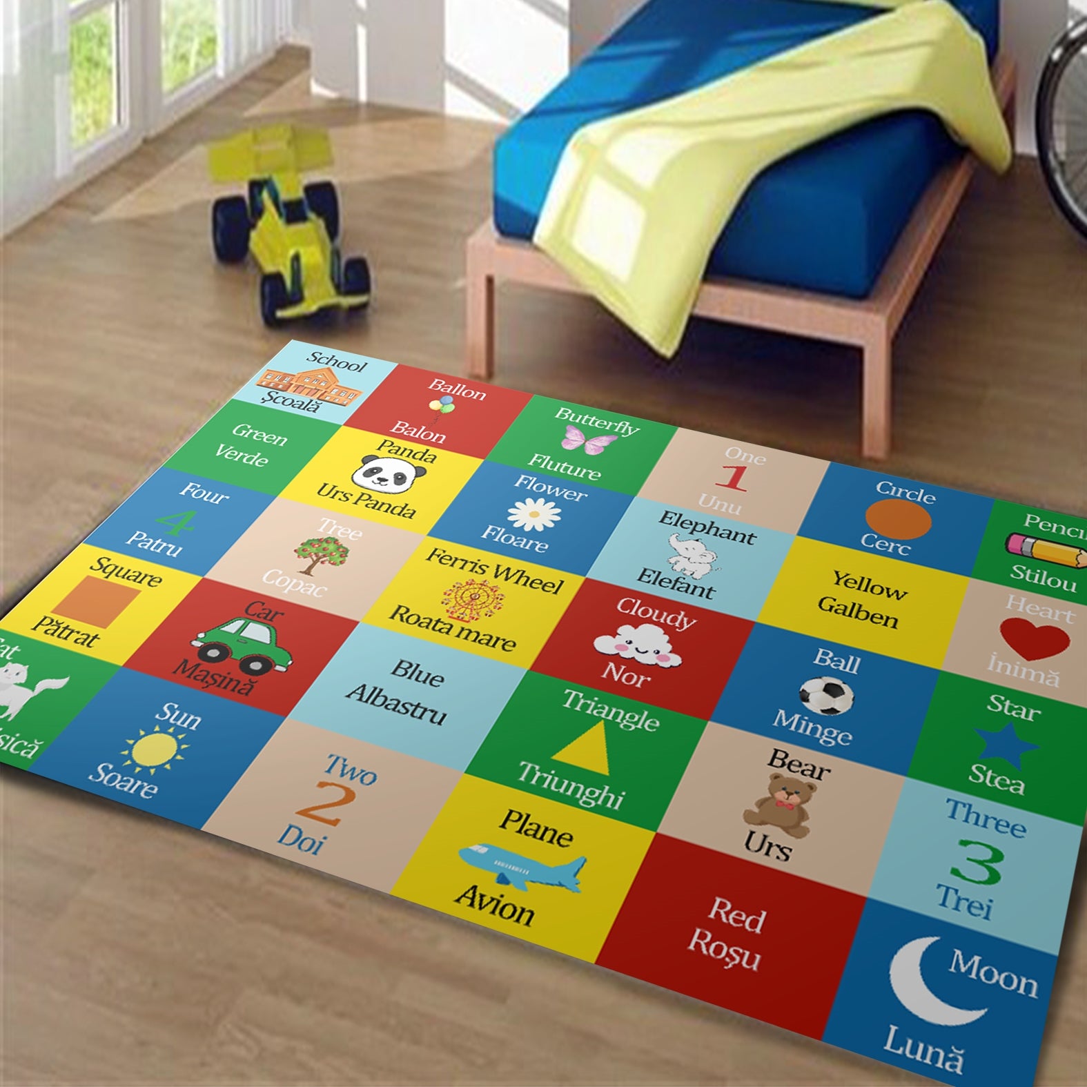 Covor Copii Termoizolant, Antiderapant, C0135
