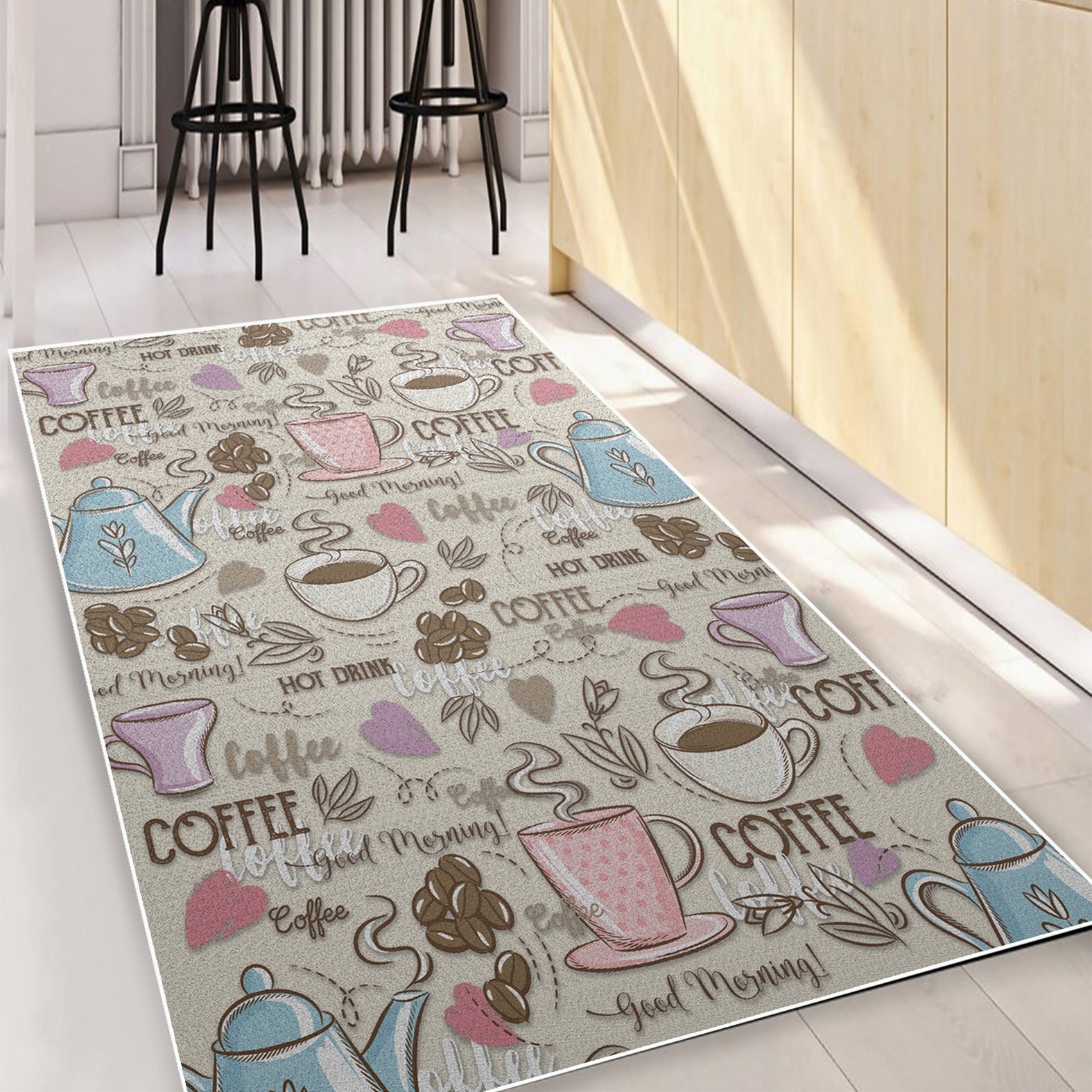 Covor Bucatarie Termoizolant, Antiderapant, K3007