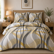 Lenjerie de pat XL Golden Waves – 100% bumbac