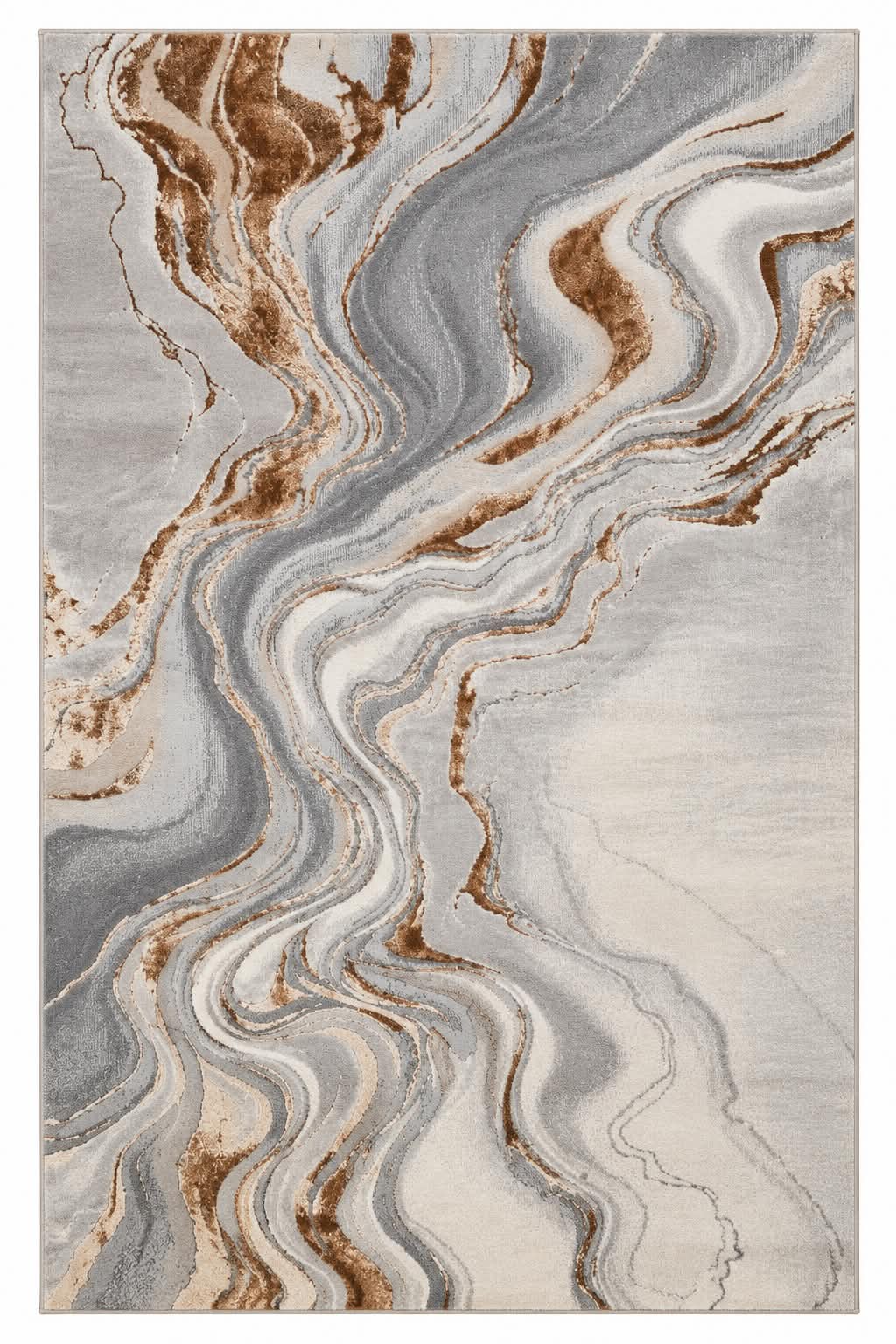 Covor modern Almira Silver Beige