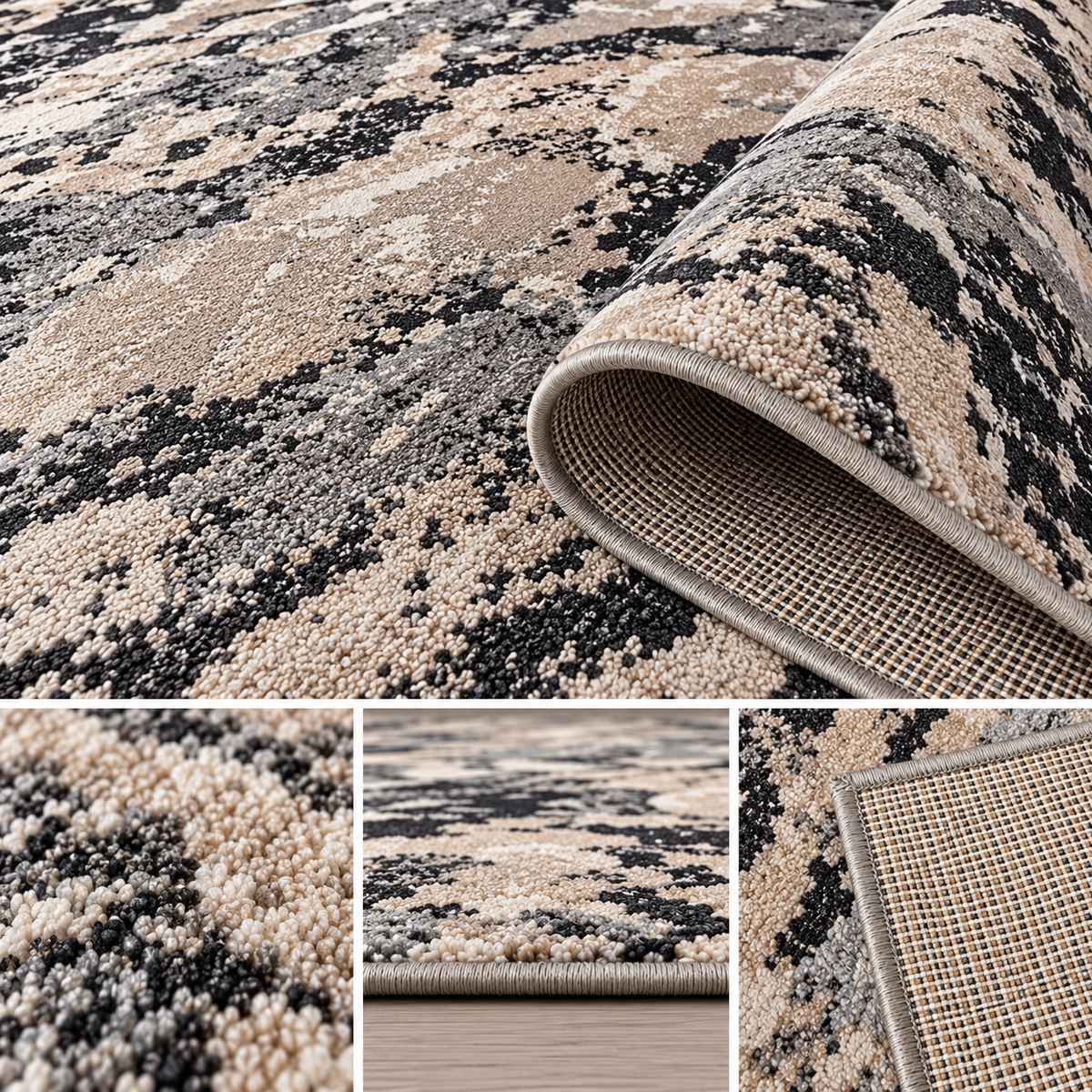 Covor modern Alyans Beige Grey