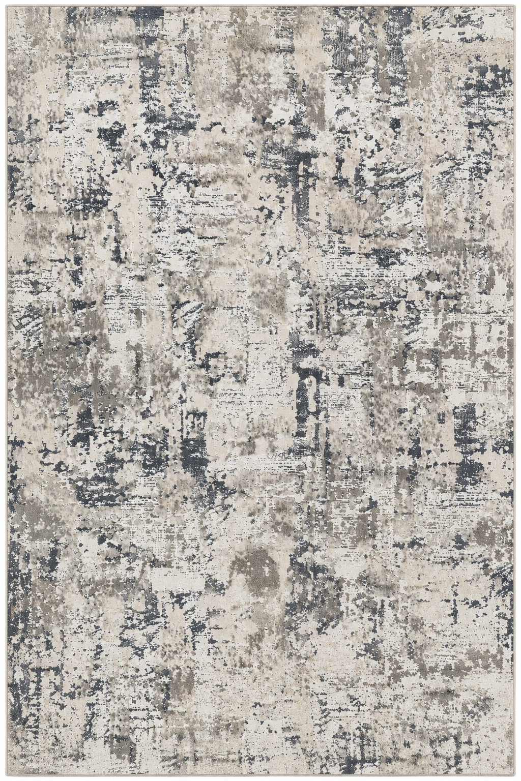 Covor modern Bombai Ivory Grey – design abstract urban