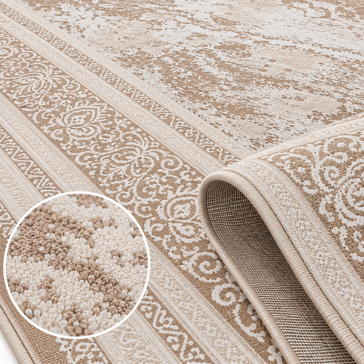 Covor modern Palma Beige Ivory
