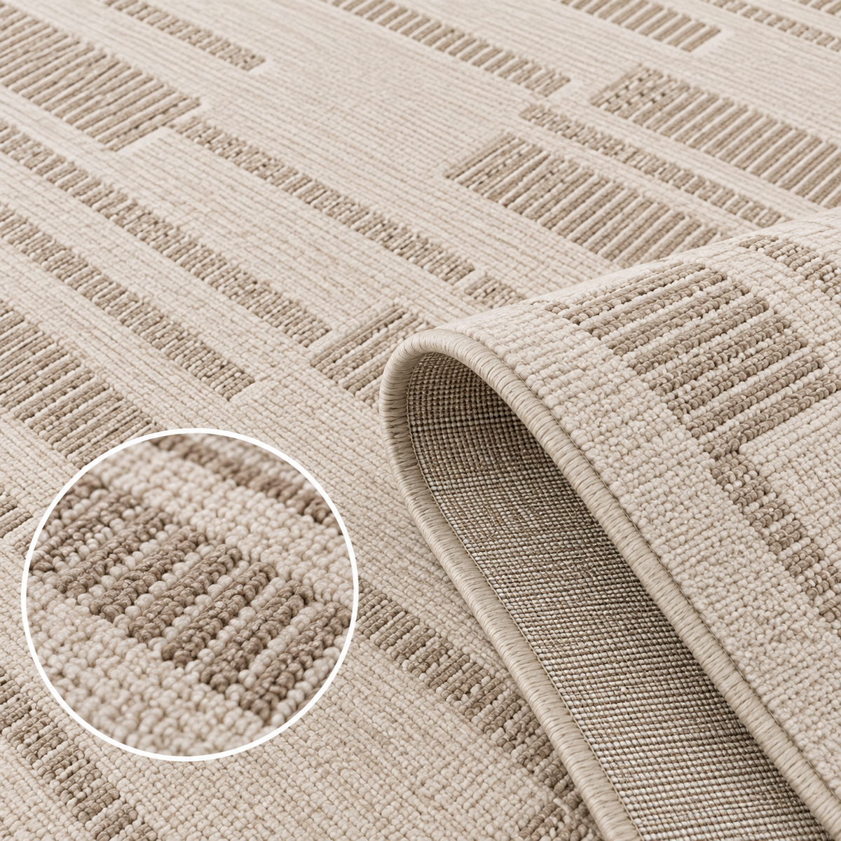 Covor modern Palma Ivory Beige