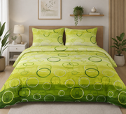 Lenjerie de pat XL Green Cicles – 100% bumbac