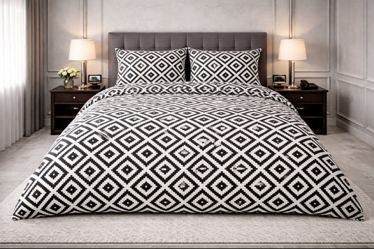Lenjerie de pat XXL Black Diamond – 100% Bumbac