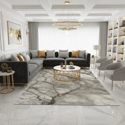 Covor Marmara Carrara 159 White Gold