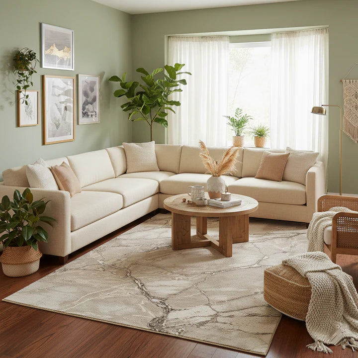 Covor Marmara Carrara 159 Cream Beige